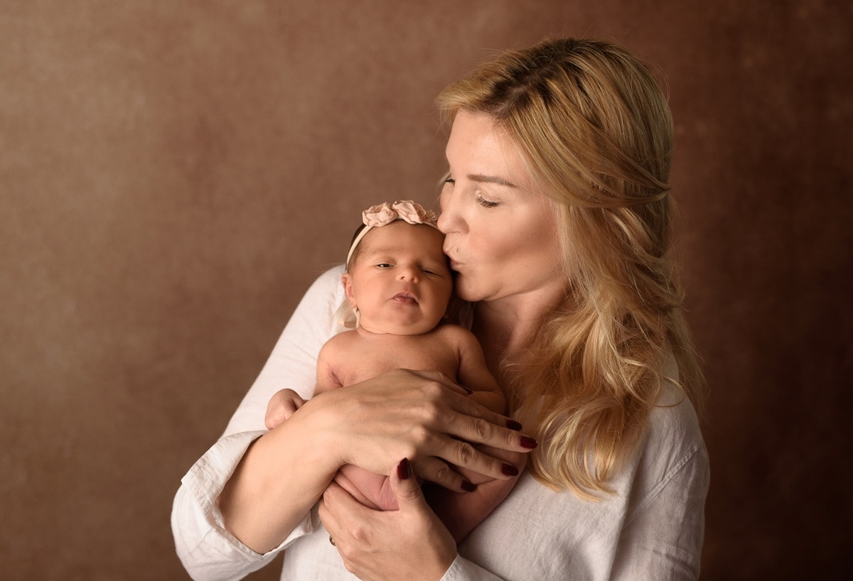Fotografia de newborn en palma
