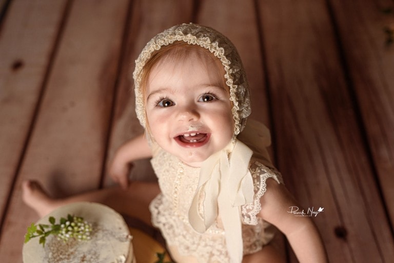 Sesion de fotografia de smash cake en palma