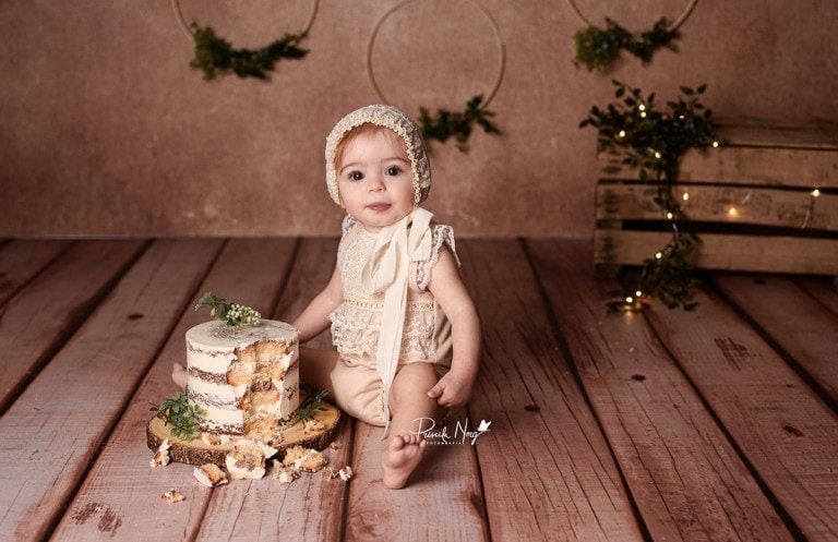 Sesion de fotos bebe cpm tarta en palma