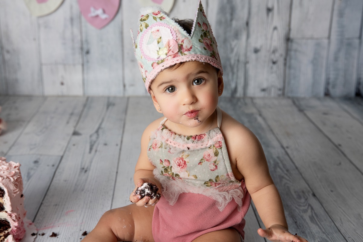 Sesion bebe tarta en mallorca