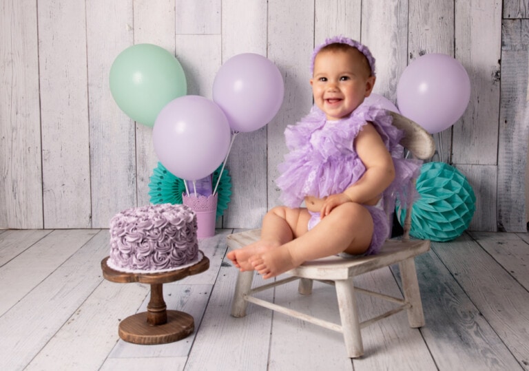 Sesion bebe tarta palma