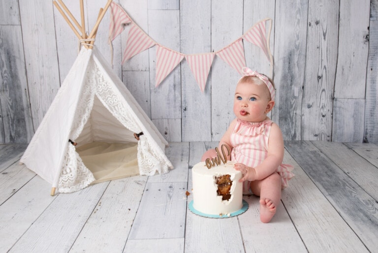 Seson fotografica smash cake en palma